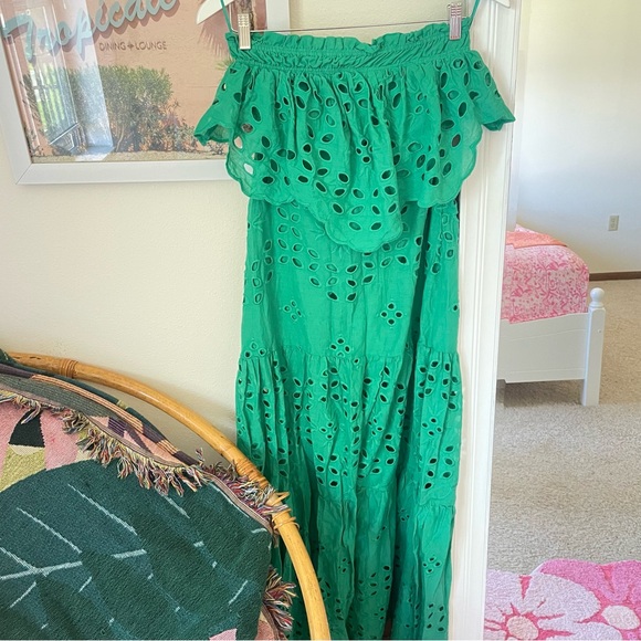 Vici Flawless Cotton Crop Top & Maxi Skirt Two Piece Dress Set - Picture 5 of 7